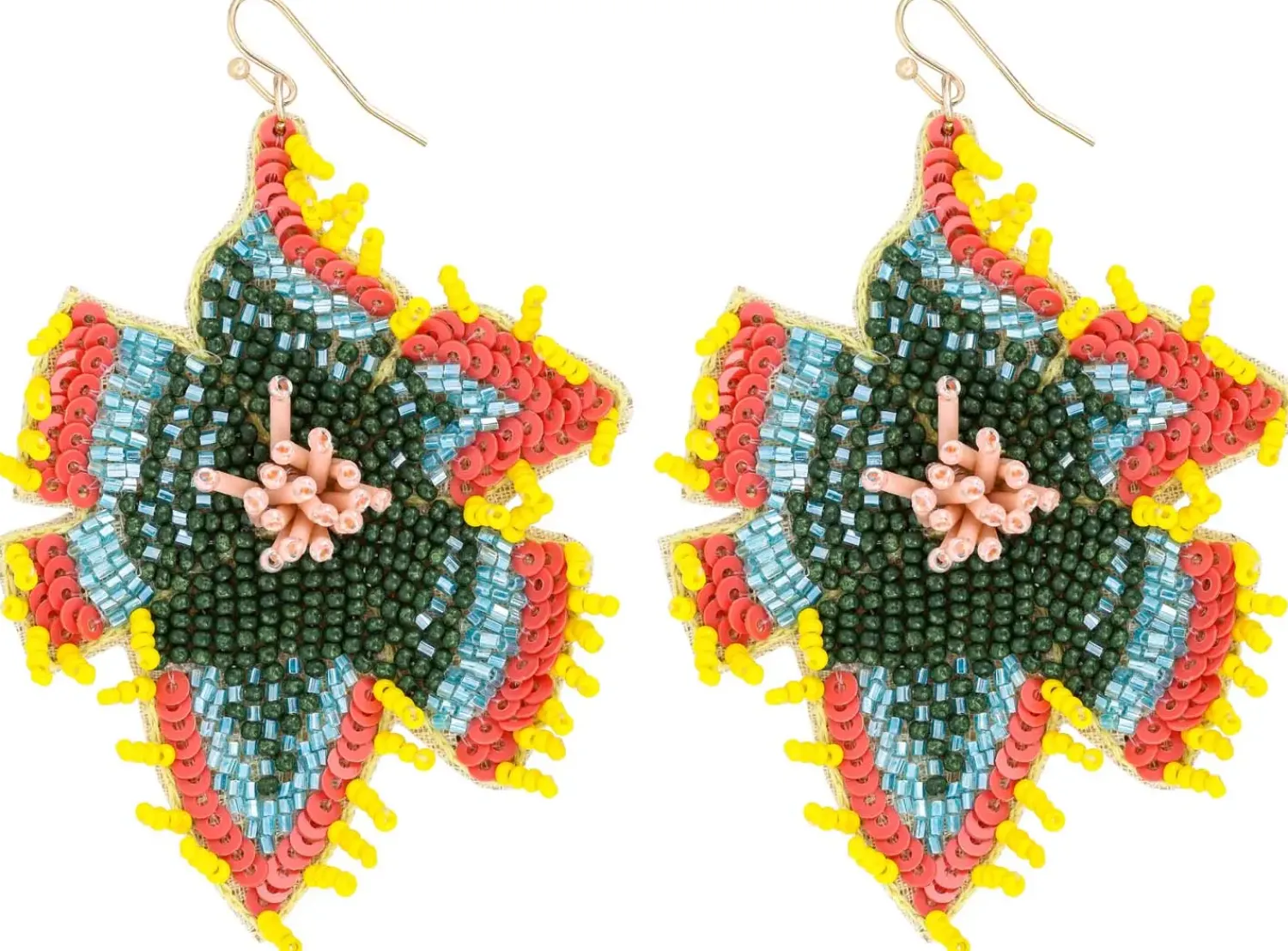 Bijou Brigitte Blumenschmuck|Bunter Schmuck>Ohrhänger - Floral Sparkle mehrfarbig