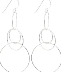 Bijou Brigitte Ohrringe 925Er Silber|Ohrringe 925Er Silber>Ohrhänger - Gleaming Circles silber