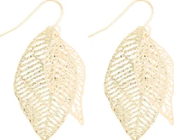 Bijou Brigitte Ohrringe Gold>Ohrhänger - en Leaves gold