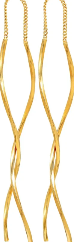 Bijou Brigitte Ohrringe 925Er Silber|Ohrringe 925Er Silber>Ohrhänger - en Spiral gold