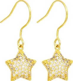 Bijou Brigitte Ohrringe 925Er Silber|Ohrringe 925Er Silber>Ohrhänger - Perfect Star gold