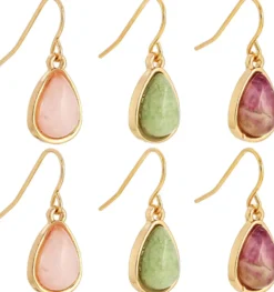 Bijou Brigitte Ohrringe Gold|Bunter Schmuck>Ohrhänger-Set - Summer Gems gold, mehrfarbig