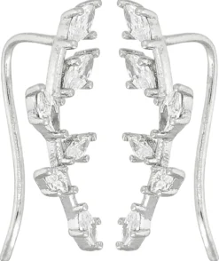 Bijou Brigitte Silver Crystals|Brautohrringe>Ohrhänger - Sweet Kiss silber