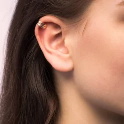 Bijou Brigitte Ohrringe Gold>Ohrring - Helix Clip gold