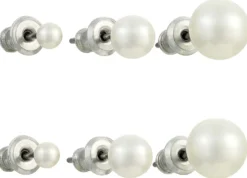 Bijou Brigitte Perlenschmuck|Ohrstecker>Ohr-Set - Shiny Pearl weiß