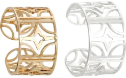 Bijou Brigitte Ohrringe Gold>Ohr-Set - Star Shine gold, silber