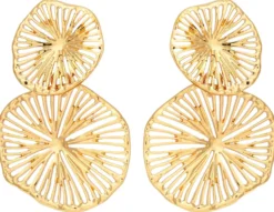 Bijou Brigitte Ohrringe Gold|Ohrstecker>Ohrstecker - Abstract Bloom gold