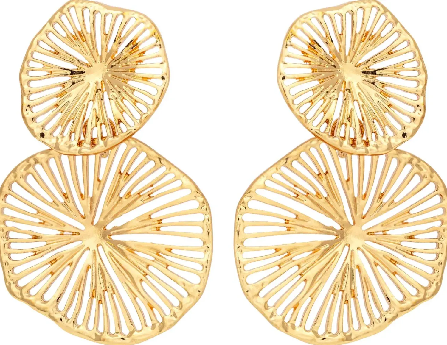 Bijou Brigitte Ohrringe Gold|Ohrstecker>Ohrstecker - Abstract Bloom gold