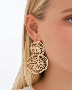 Bijou Brigitte Ohrringe Gold|Ohrstecker>Ohrstecker - Abstract Bloom gold