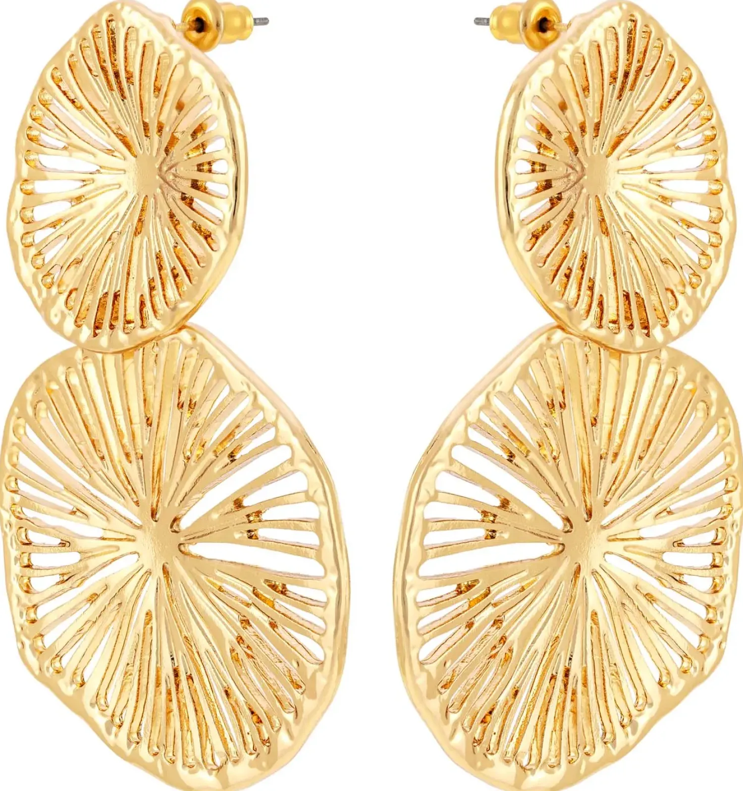 Bijou Brigitte Ohrringe Gold|Ohrstecker>Ohrstecker - Abstract Bloom gold
