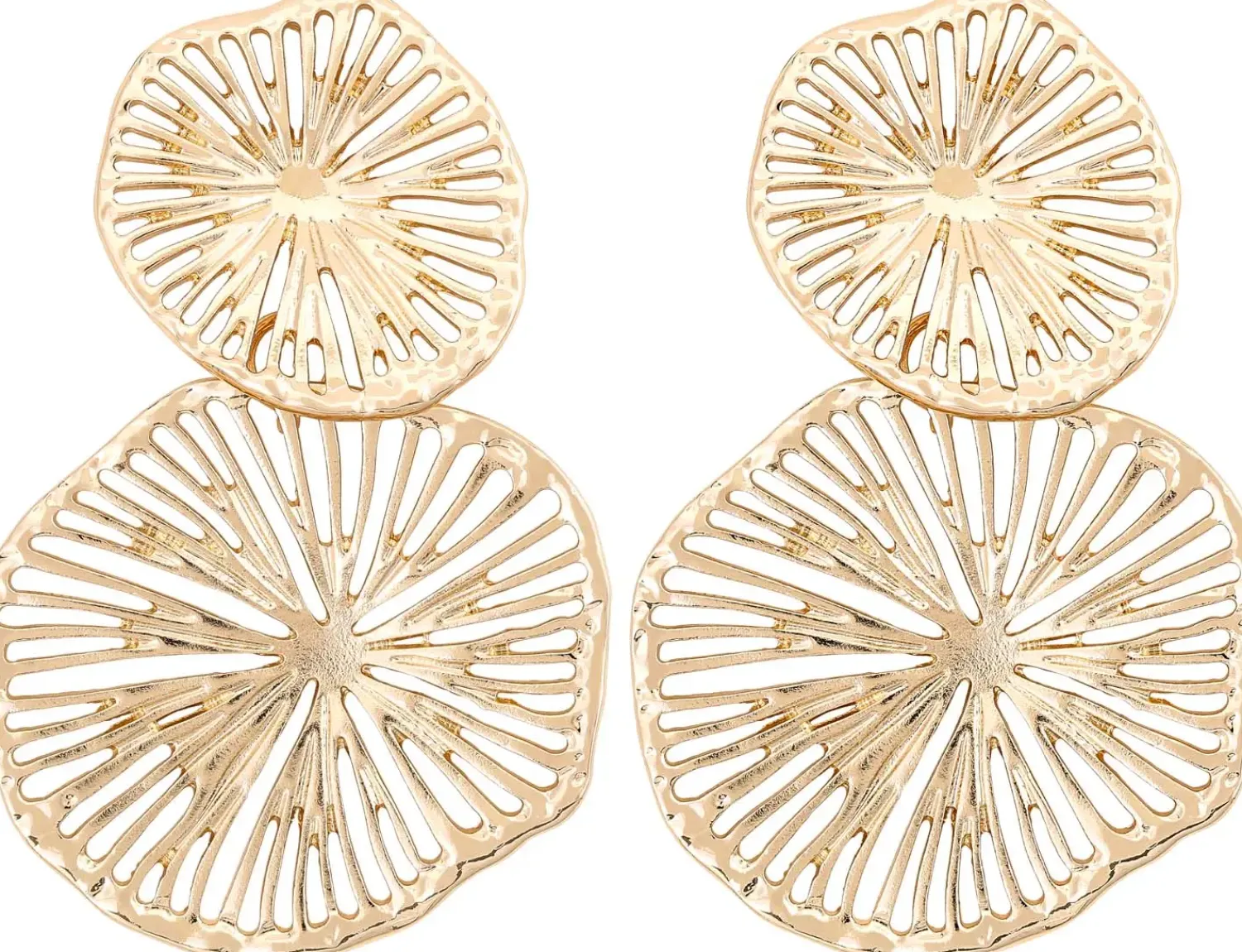 Bijou Brigitte Ohrringe Gold|Ohrstecker>Ohrstecker - Abstract Bloom gold