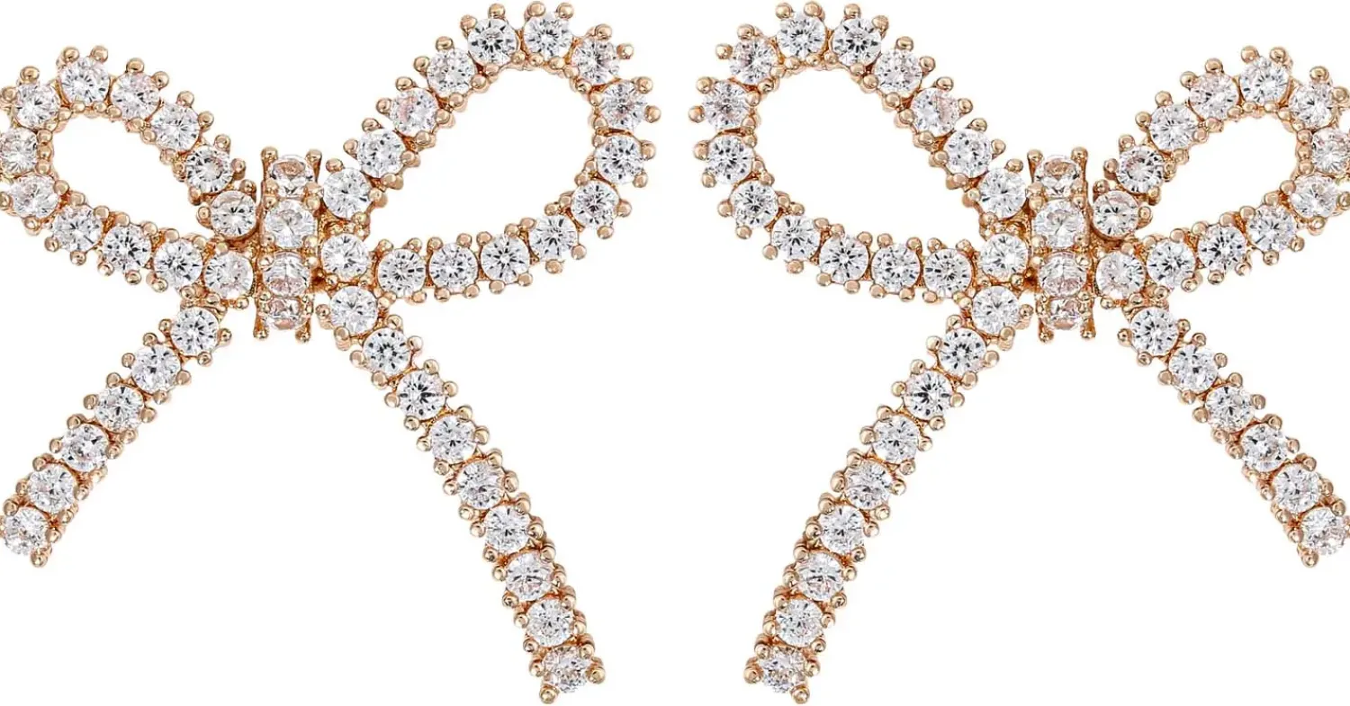 Bijou Brigitte Ohrringe Gold|Ohrstecker>Ohrstecker - Alluring Bows gold