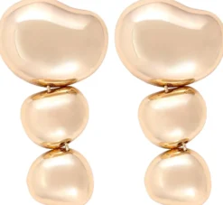 Bijou Brigitte Ohrringe Gold|Ohrstecker>Ohrstecker - Asymmetrical Shine gold