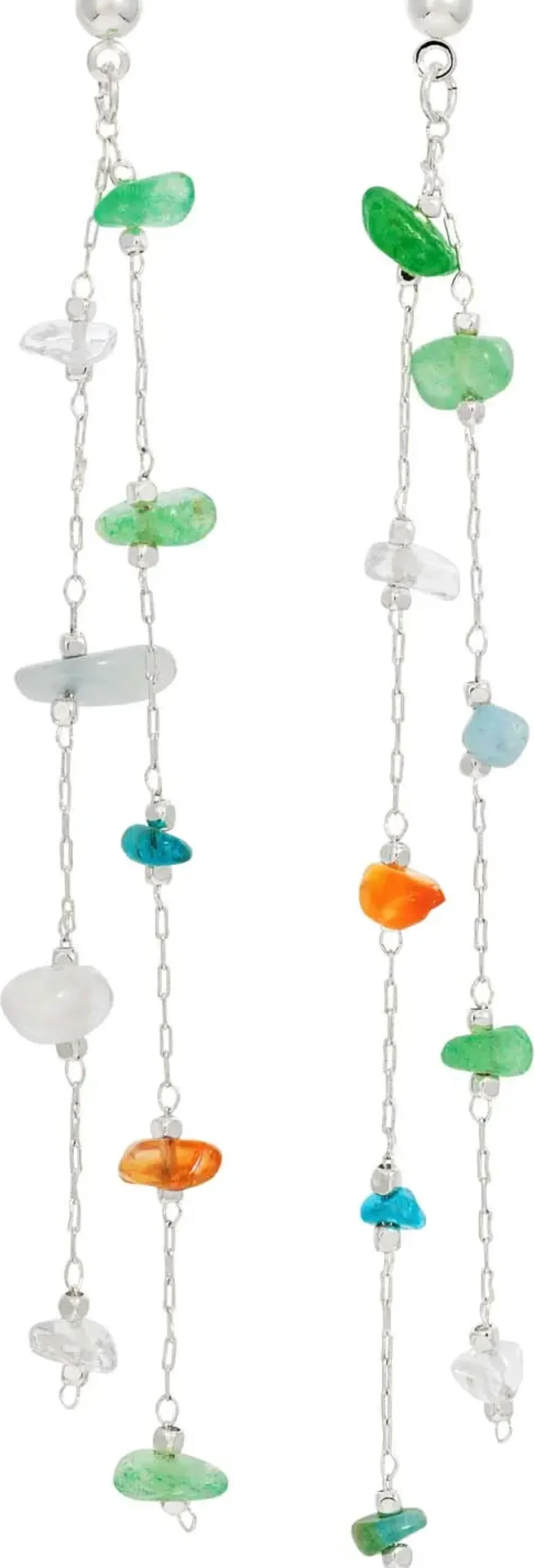 Bijou Brigitte Boho-Schmuck|Ohrstecker>Ohrstecker - Aventurine Shine grün, silber