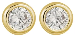 Bijou Brigitte Ohrringe Gold|Silver Crystals>Ohrstecker - Beautiful gold