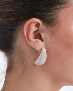 Bijou Brigitte Ohrstecker>Ohrstecker - Swirl beige