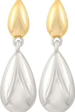 Bijou Brigitte Ohrringe 925Er Silber|Ohrringe Gold>Ohrstecker - Bicolor Wonder gold, silber