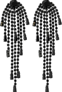 Bijou Brigitte Ohrstecker>Ohrstecker - Black Rain schwarz