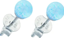 Bijou Brigitte Ohrringe 925Er Silber|Ohrringe 925Er Silber>Ohrstecker - Blue Opal blau