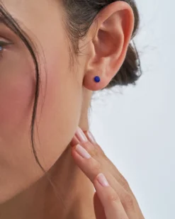 Bijou Brigitte Ohrringe 925Er Silber|Ohrringe 925Er Silber>Ohrstecker - Blue Shine blau