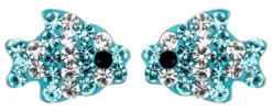 Bijou Brigitte Ohrringe 925Er Silber|Ohrringe 925Er Silber>Ohrstecker - Blue Waves blau