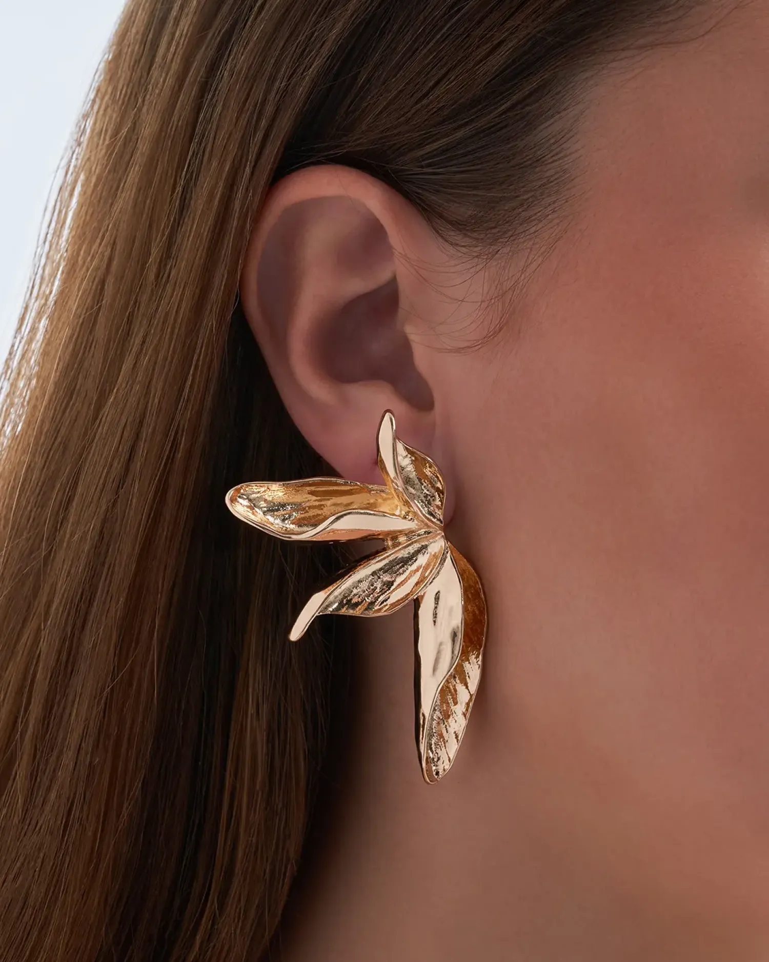 Bijou Brigitte Ohrringe Gold|Boho-Schmuck>Ohrstecker - Boho Flower gold