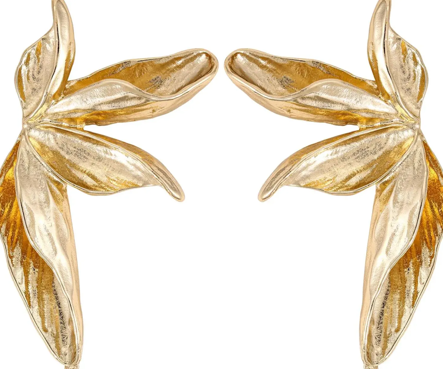 Bijou Brigitte Ohrringe Gold|Boho-Schmuck>Ohrstecker - Boho Flower gold