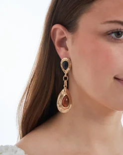 Bijou Brigitte Ohrringe Gold|Ohrstecker><noscript><img width=