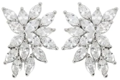 Bijou Brigitte Brautohrringe|Brautschmuck>Ohrstecker - Bright Night silber