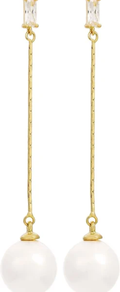 Bijou Brigitte Perlenschmuck|Ohrringe Gold>Ohrstecker - Bright Pearls gold, weiß