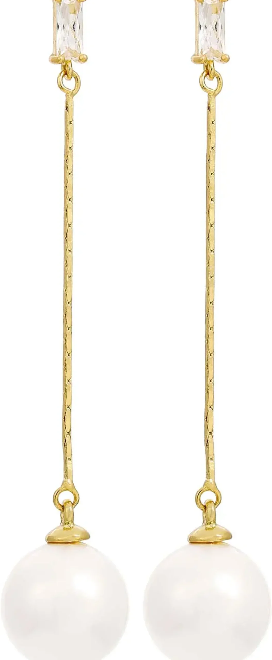Bijou Brigitte Perlenschmuck|Ohrringe Gold>Ohrstecker - Bright Pearls gold, weiß
