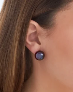 Bijou Brigitte Ohrstecker>Ohrstecker - Ball burgundy