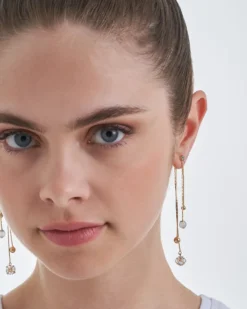 Bijou Brigitte Ohrringe Gold|Ohrstecker>Ohrstecker - Cat Eyes gold