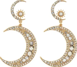 Bijou Brigitte Ohrringe Gold|Ohrstecker>Ohrstecker - Celestial Glam gold