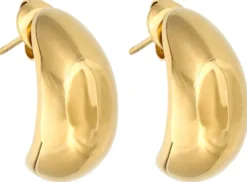 Bijou Brigitte Edelstahlschmuck In Gold|Ohrstecker>Ohrstecker - Chunky Pear gold