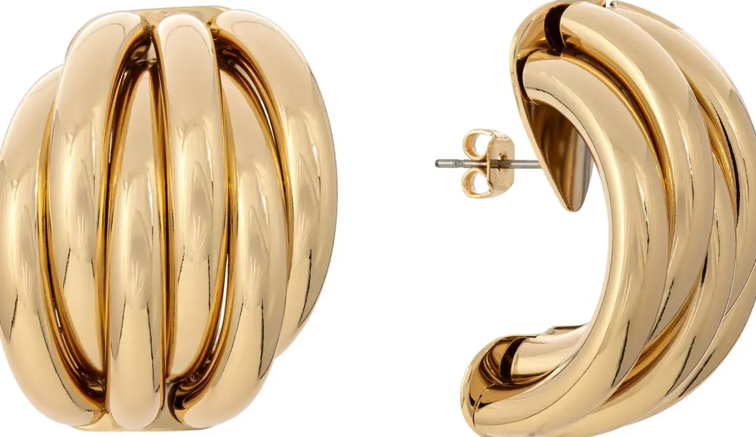 Bijou Brigitte Ohrringe Gold|Ohrstecker>Ohrstecker - Chunky Shine gold