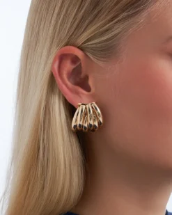 Bijou Brigitte Ohrringe Gold|Ohrstecker>Ohrstecker - Chunky Shine gold