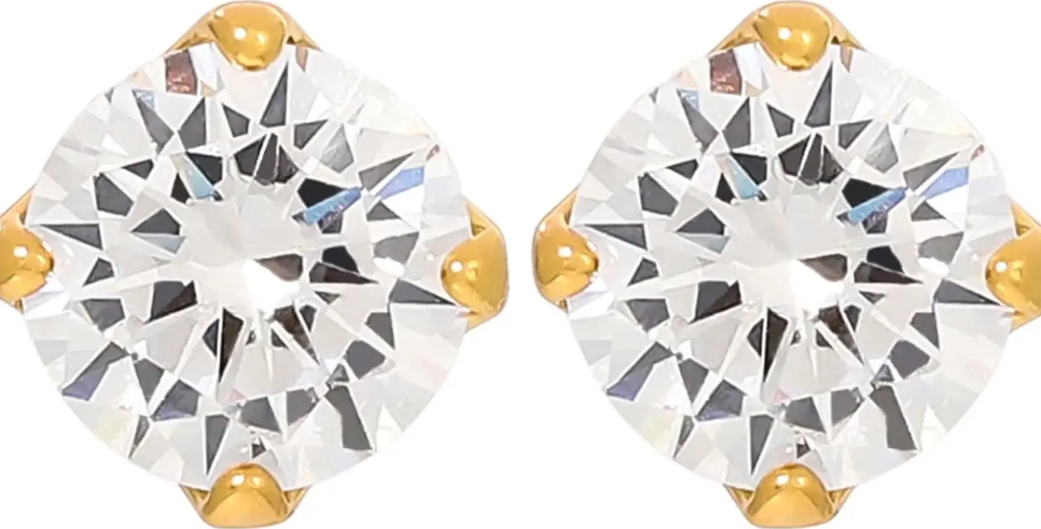 Bijou Brigitte Ohrringe Gold|Silver Crystals>Ohrstecker - Classy Spark gold
