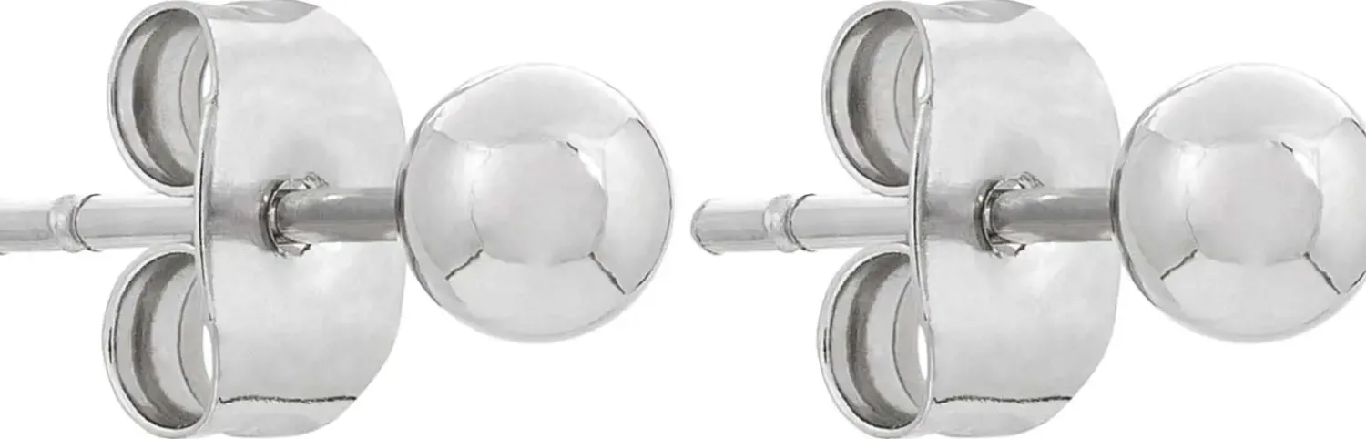 Bijou Brigitte Basics|Wasserfester Schmuck>Ohrstecker - Clean Silver silber