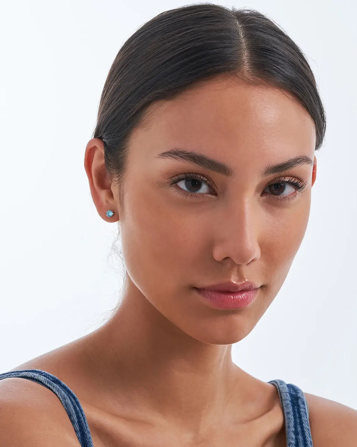 Bijou Brigitte Ohrringe 925Er Silber|Ohrringe 925Er Silber>Ohrstecker - Cold Blue blau