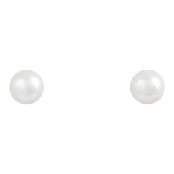 Bijou Brigitte Ohrstecker|Perlenschmuck>Ohrstecker - Creamy Pearl Duo weiß, silber