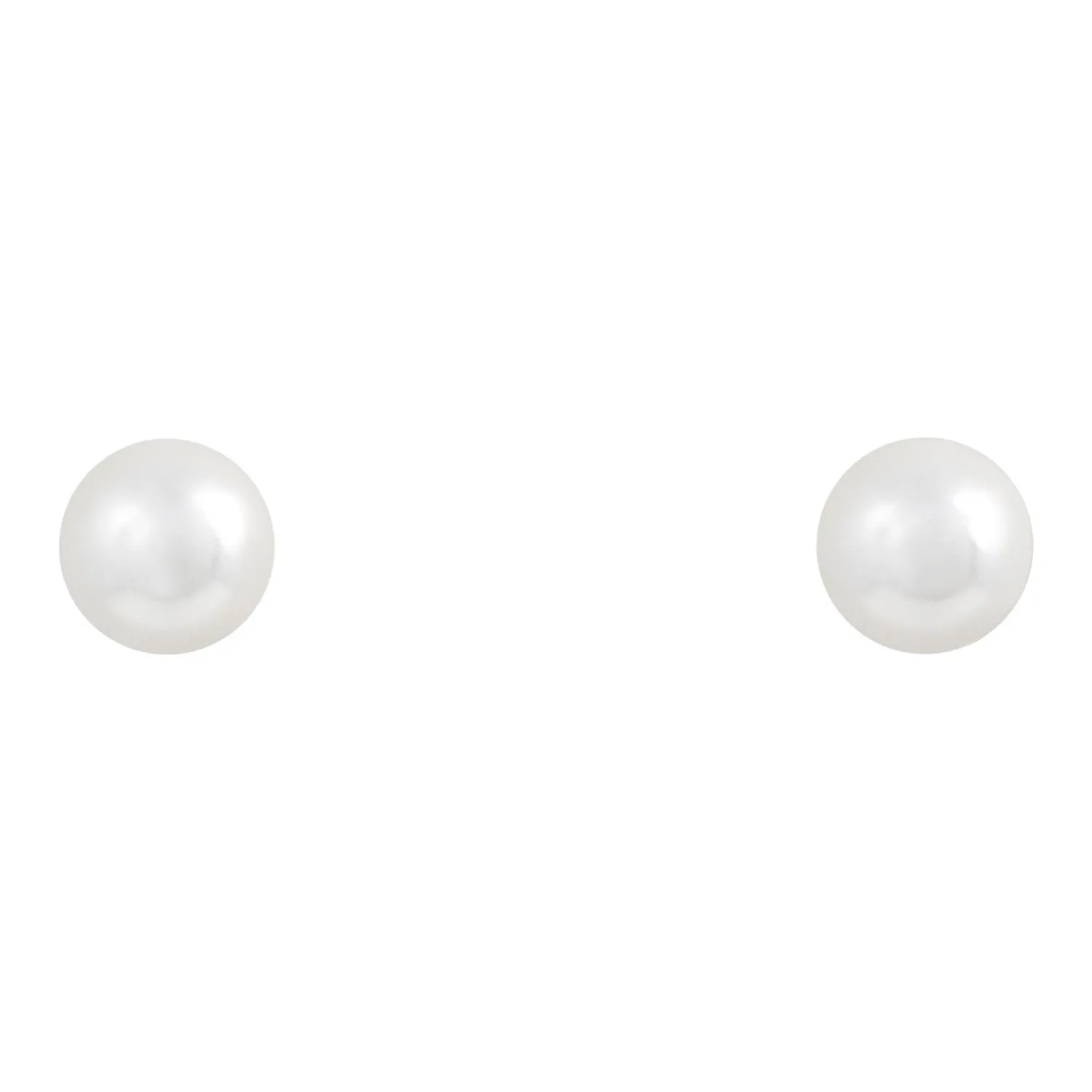 Bijou Brigitte Ohrstecker|Perlenschmuck>Ohrstecker - Creamy Pearl Duo weiß, silber
