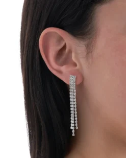 Bijou Brigitte Ohrstecker>Ohrstecker - Crystal Night silber