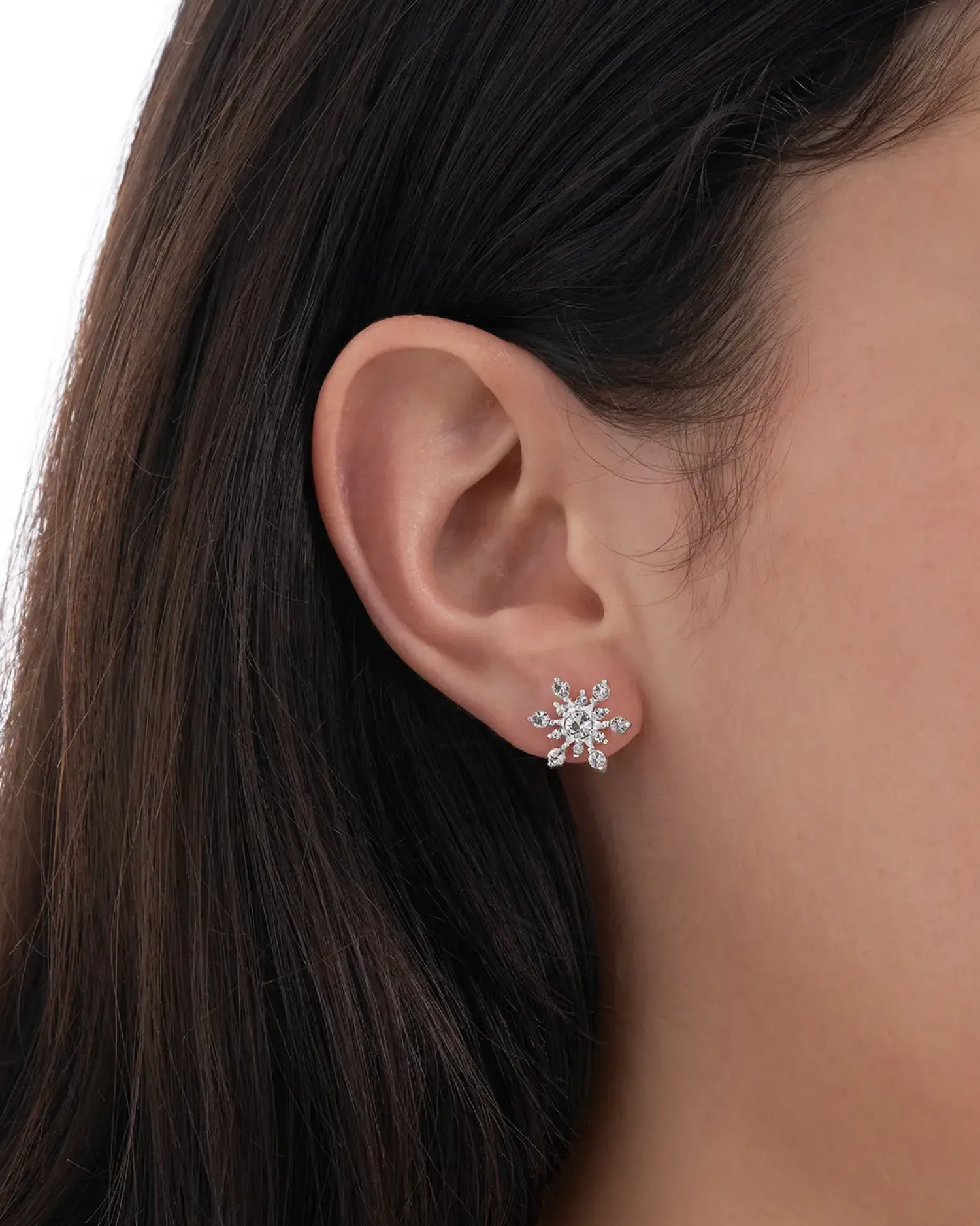 Bijou Brigitte Ohrringe 925Er Silber|Ohrringe 925Er Silber>Ohrstecker - Crystal Snow silber