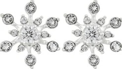 Bijou Brigitte Ohrringe 925Er Silber|Ohrringe 925Er Silber>Ohrstecker - Crystal Snow silber