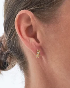 Bijou Brigitte Ohrringe Gold|Silver Crystals>Ohrstecker - Cute Shine gold