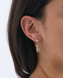 Bijou Brigitte Kinderschmuck|Ohrringe Gold>Ohrstecker - Cute Star gold