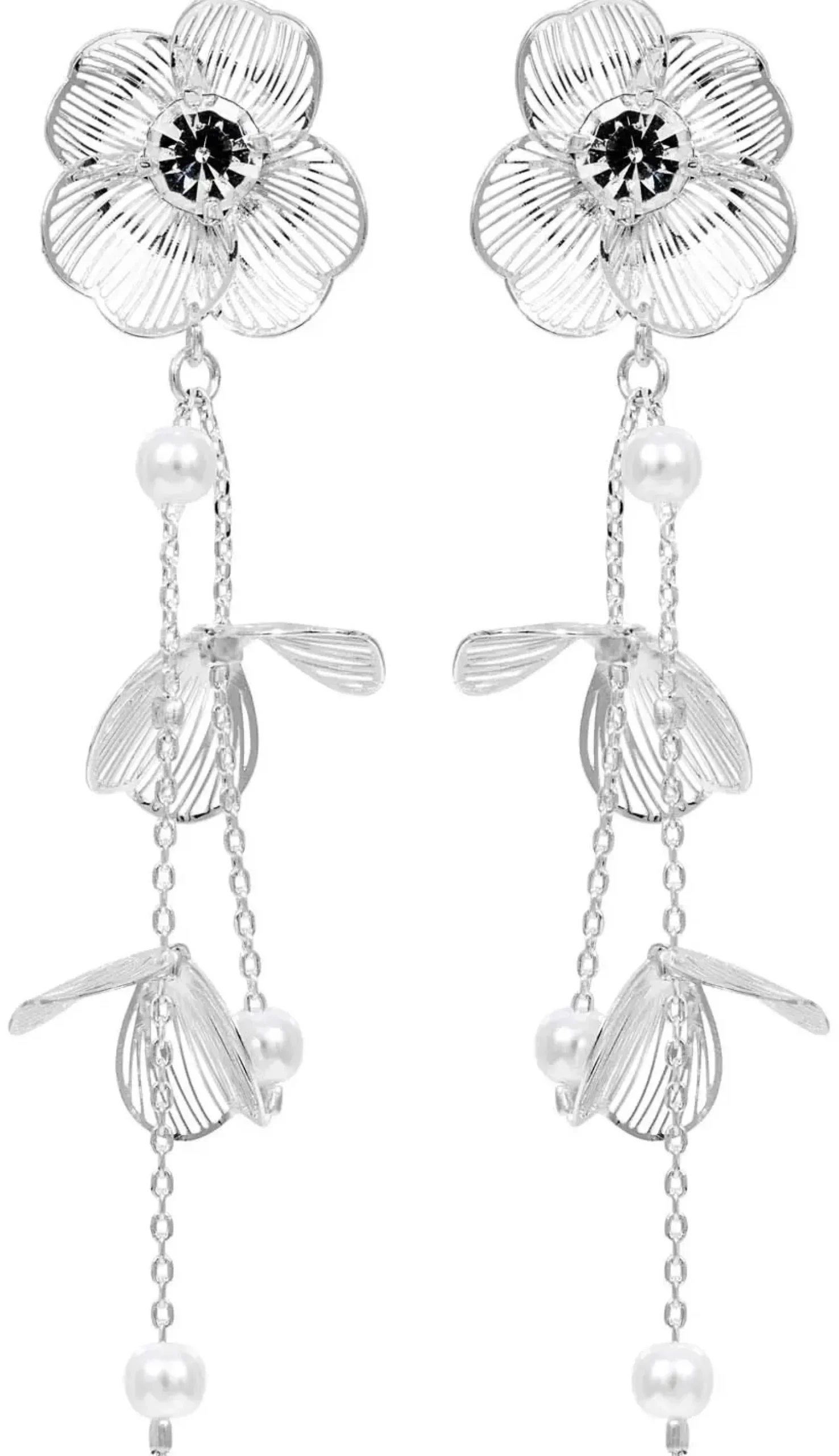 Bijou Brigitte Blumenschmuck>Ohrstecker - Dainty Silver silber