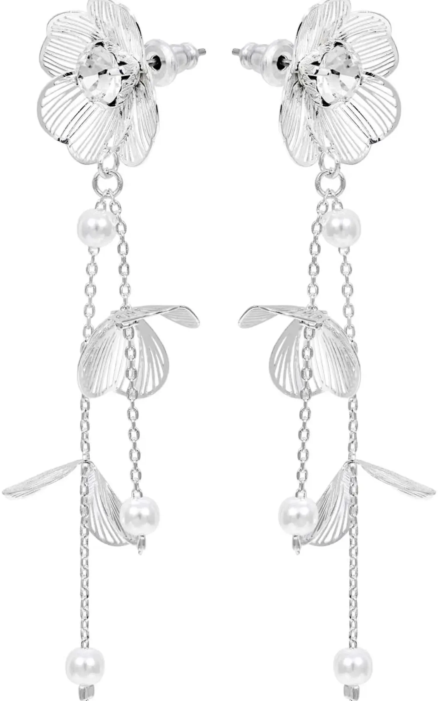 Bijou Brigitte Blumenschmuck>Ohrstecker - Dainty Silver silber