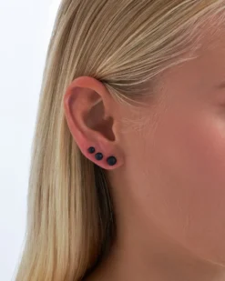 Bijou Brigitte Ohrstecker>Ohrstecker - Deep Black schwarz